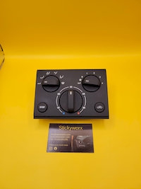 hvac panel icl knobs